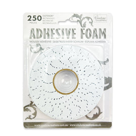 CC Adhesive Foam Rectangles 250Pce