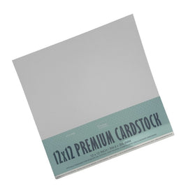 Smooth White Cardstock (10pk) - 304.8 x 304.8mm | 12 x 12in - 216gsm