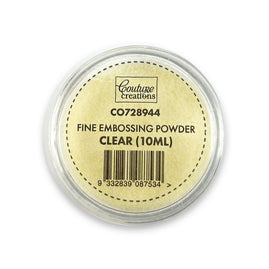 Embossing Powder - Fine - 10ml Clear