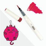 Winkles Glitter Brush Marker FUCHSIA PINK