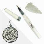 Winkles Glitter Brush Marker SILVER