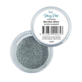 Stacey Park Microfine Glitter - Silver Shimmer - 15gm