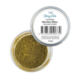 Stacey Park Microfine Glitter - Yellow Curry - 15gm