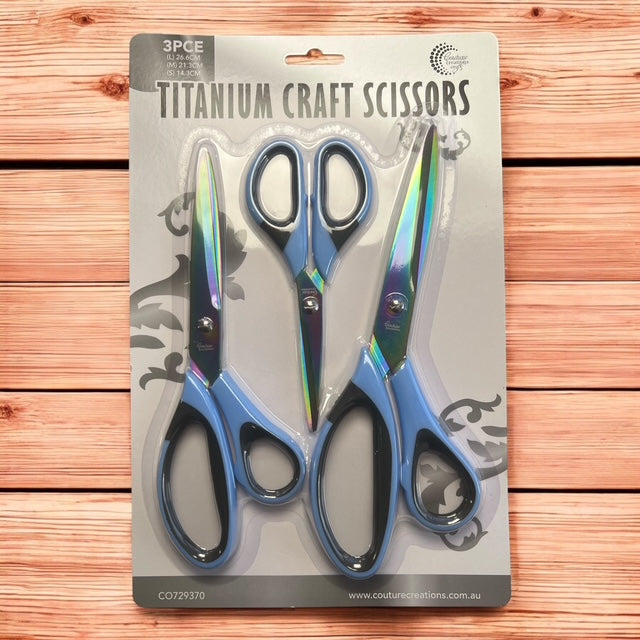 CC Titanium Craft Scissors Pk3