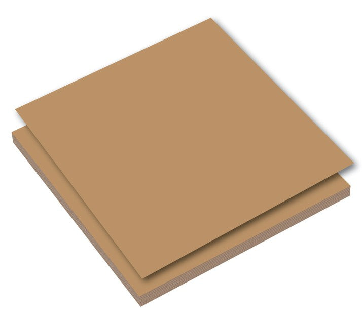 CC 12x12in Kraft Smooth Cardstock - 337gsm - 100 sheets