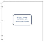 CC 12X12 3D Ring Album Refills -12x12 Pk10