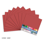 CC Textured Cardstock - 12x12 - Garnet (216gsm) - 10 Sheets