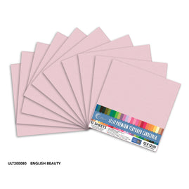 CC Textured Cardstock - 12x12 - English Beauty (216gsm) - 10 Sheets