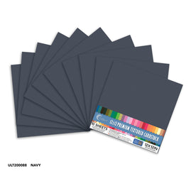 CC Textured Cardstock - 12x12 - Navy - 216gsm - 10 Sheets