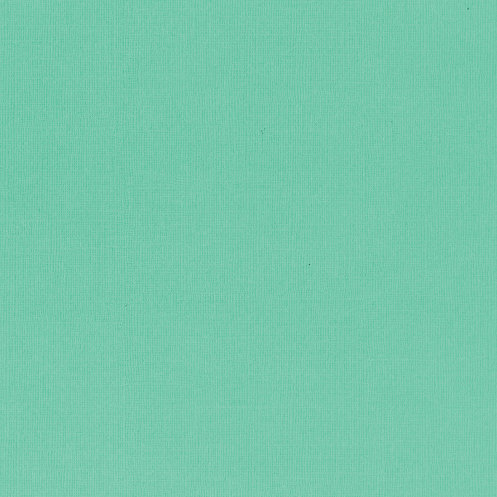 CC Textured Cardstock - 12x12 - Sea Green (216gsm) - 10 Sheets
