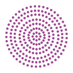 Amethyst Adhesive Gemstones (2mm)