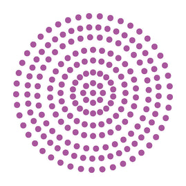 Amethyst Adhesive Gemstones (2mm)