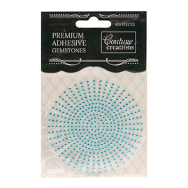 CC Gemstones 2mm Adhesive - Powder Blue 424pce