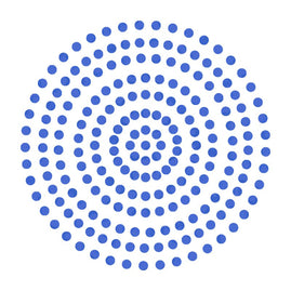 CC Gemstones 2mm Adhesive - Azure Blue 424pce