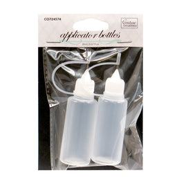 Applicator Bottles - 20ml with rustproof precision tip and cover (2pc)