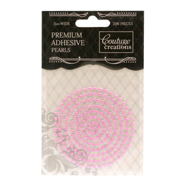 CC Pearls 3mm Adhesive - Pretty Pink 206pce