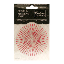 CC Pearls 2mm Adhesive - Deep Red 424pce