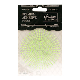 *Adhesive Pearls - Soft Green (2mm- 424pc)