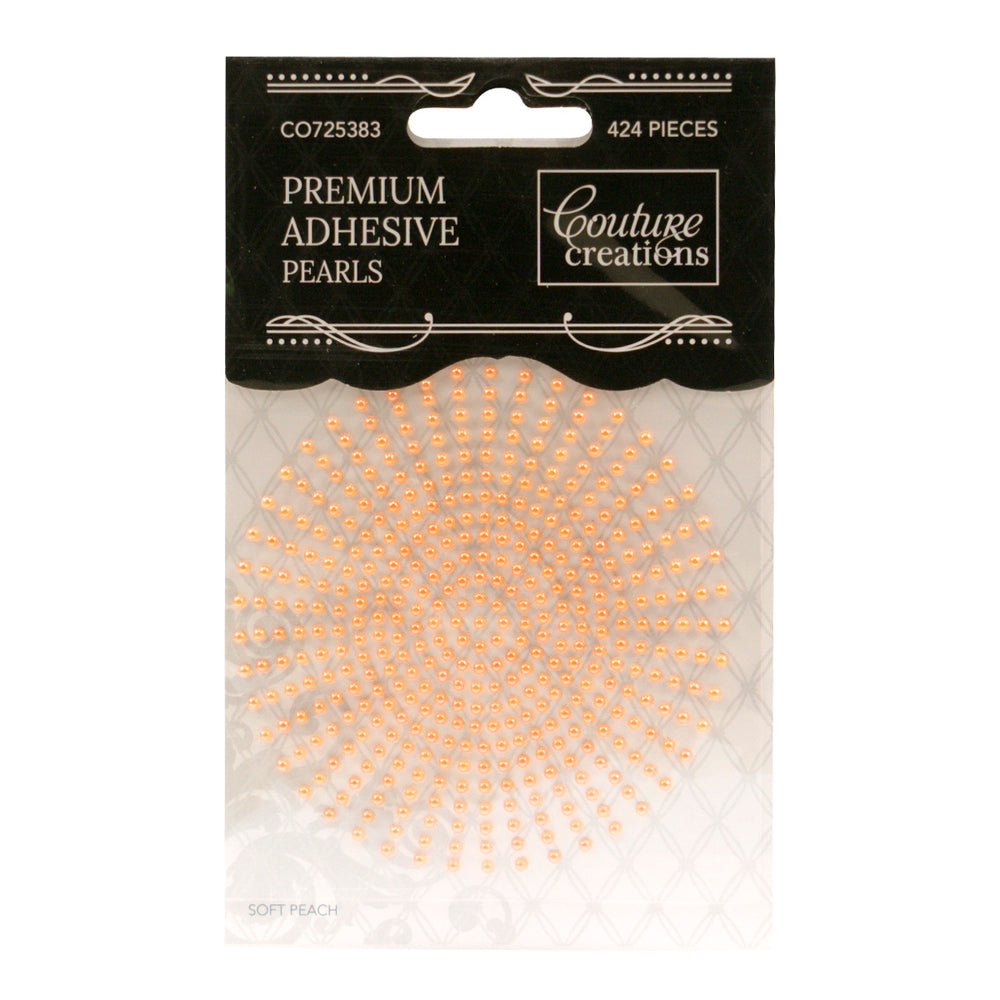 *Adhesive Pearls - Soft Peach (2mm- 424pc)