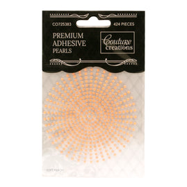 *Adhesive Pearls - Soft Peach (2mm- 424pc)