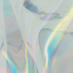 Foil - Silver (Iridescent Material Pattern) - Heat activated