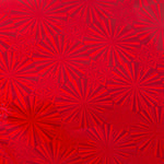 Foil - Red Hologram (Mirror Finish) - Heat activated