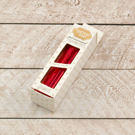 Foil - Red Dotted Hologram (Matte Finish) - Heat activated