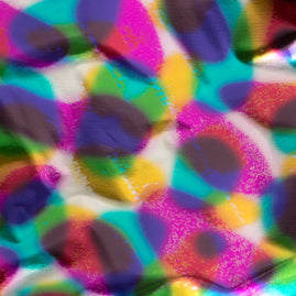 Foil - Rainbow Spots (Mirror Finish) - Heat activated