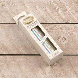 Foil - Silver (Iridescent Cube Pattern) - Heat activated