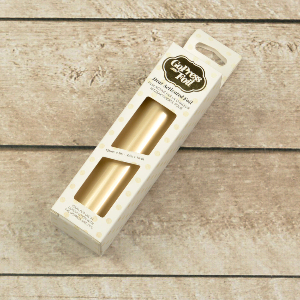 Foil - Golden Cream (Light Mirror Finish) - Heat activated