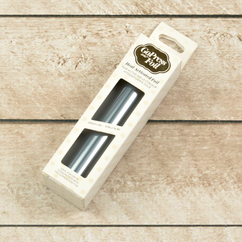 Foil - Grey (Mirror Finish) - Heat activated