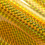 Foil - Gold (Iridescent Square Pattern) - Heat activated