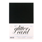 A4 Glitter Card 10 sheets per pack 250gsm - Black