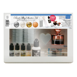 *Alcohol Ink - Pearl Starter Kit - 4 inks, blending sol, applicator tool + more