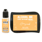 Honeycomb Pearlescent Alcohol Ink Pad with 12ml reinker