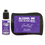 Amethyst Pearlescent Alcohol Ink Pad with 12ml reinker