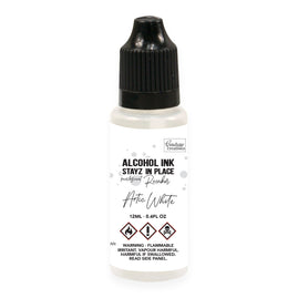 Stayz in Place Alcohol Ink Pad 12ml Reinker - Arctic White Pearlescent