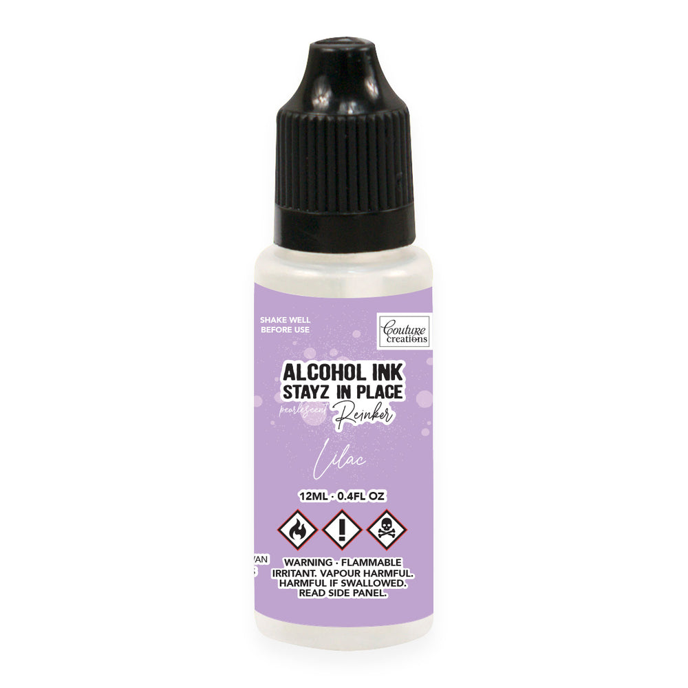 Lilac Pearlescent Stayz in Place Alcohol Ink Pad Reinker
