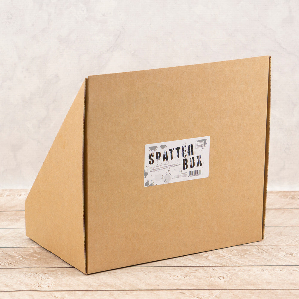 Cardboard Spatter Box