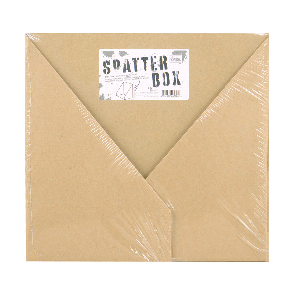 Cardboard Spatter Box