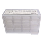 Plastic Drawers (16 compartments) 22.4cm x 14.3cm x 8.7cm
