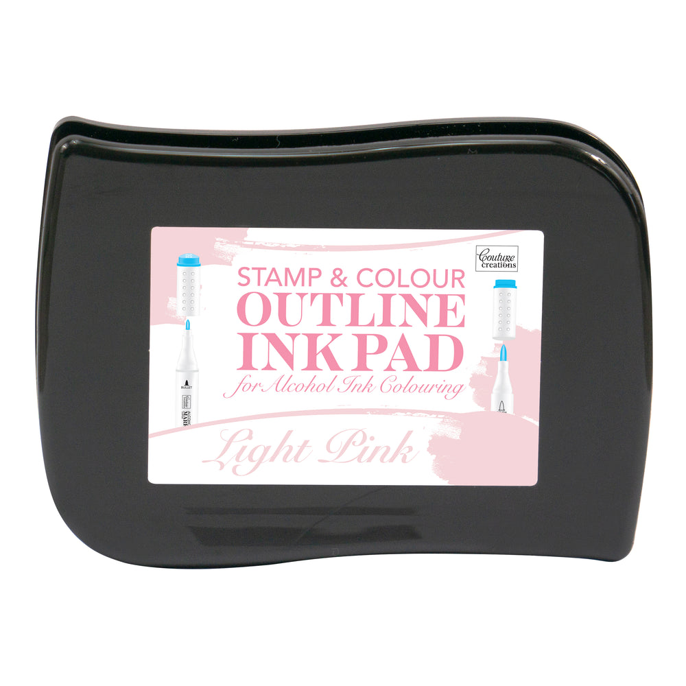 Light Pink - Stamp and Colour Outline Ink Pad