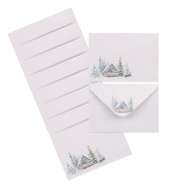 x x Christmas Envelope - Snow Abounds - 4 x 6in (10pc)