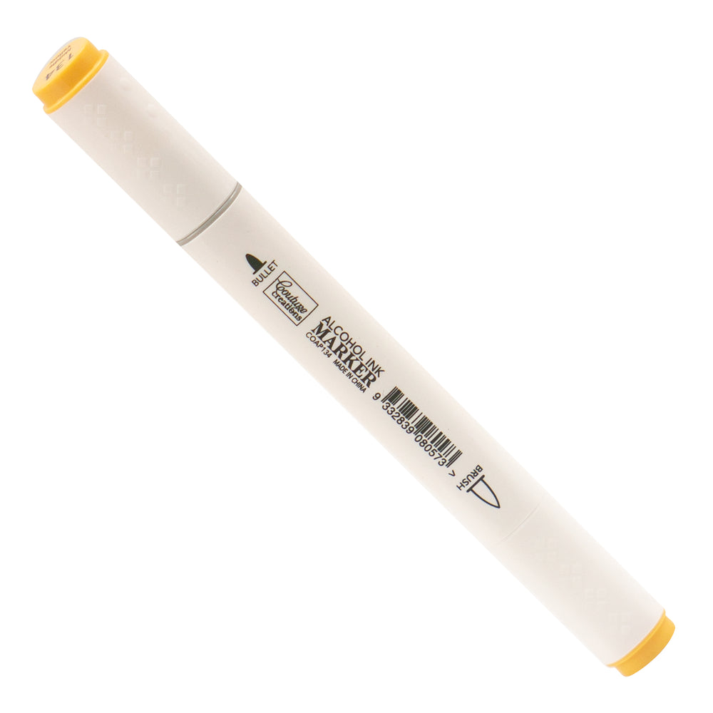 Middle Yellow Twin Tip Alcohol Ink Marker