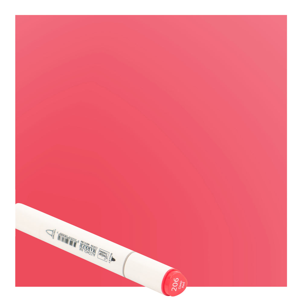 Deep Red Twin Tip Alcohol Ink Marker