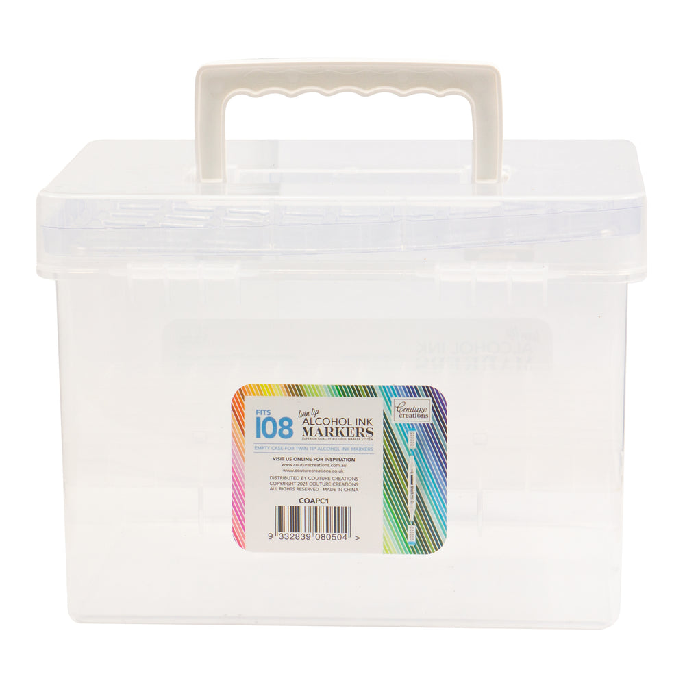 Twin Tip Alcohol Ink Marker Case (Empty)(holds 108 markers)