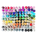 Twin Tip Alcohol Ink Marker Case with Includes 108 Markers