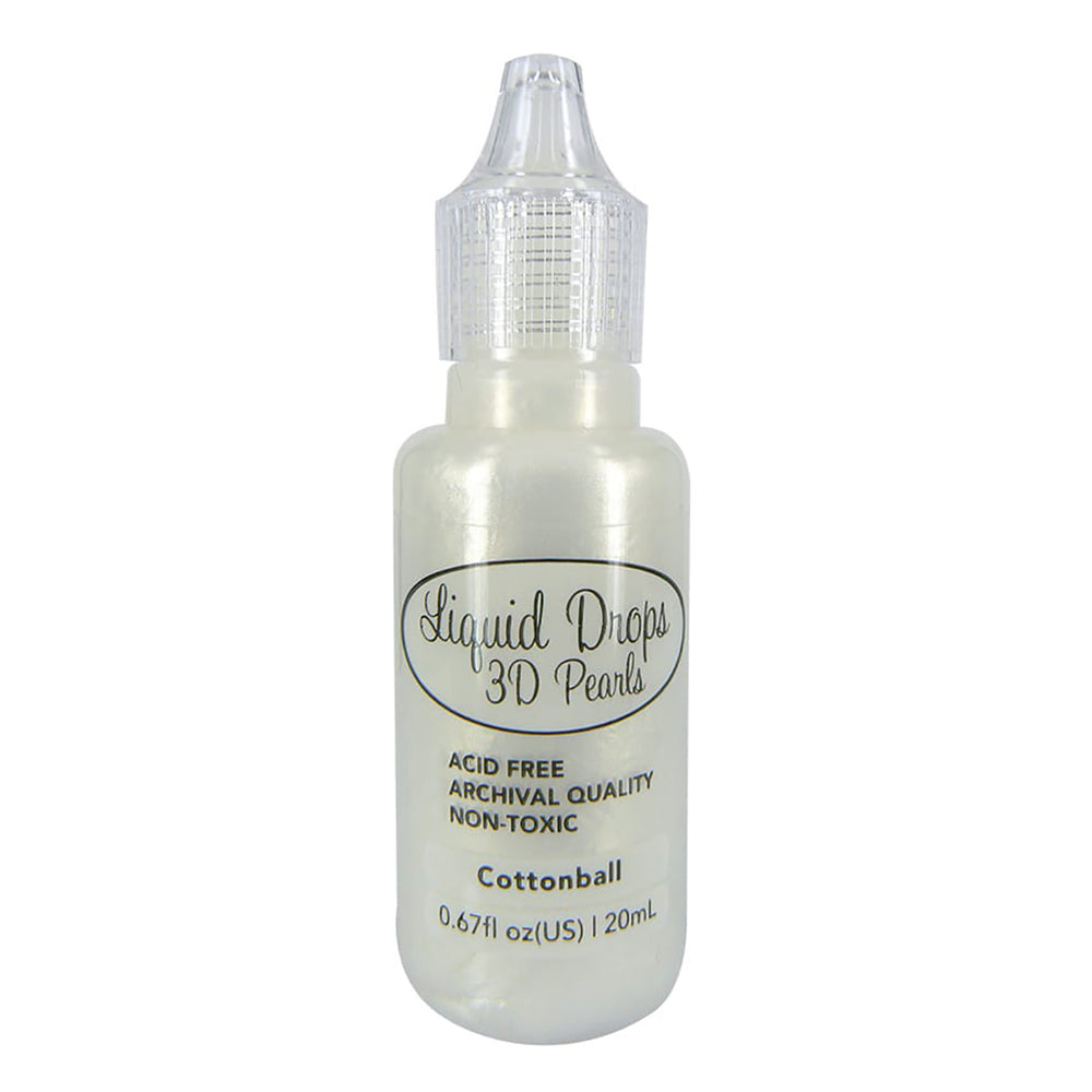Liquid Drops 3D Pearls - Cottonball