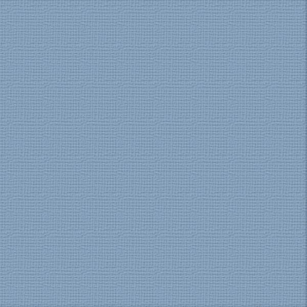 CC Textured Cardstock - 12x12 - Denim (216gsm) - 10 Sheets