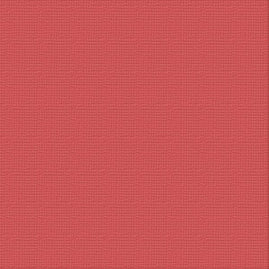CC Textured Cardstock - 12x12 - Blood Red (216gsm) - 10 Sheets